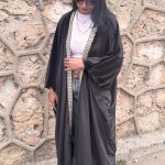 Just black kaftan