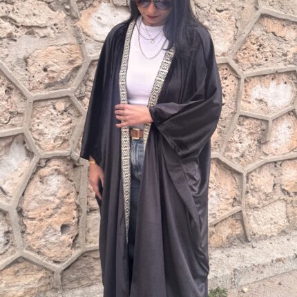Just black kaftan